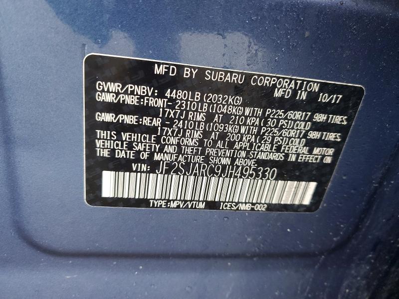 2018 Subaru Forester 2.5i Limited