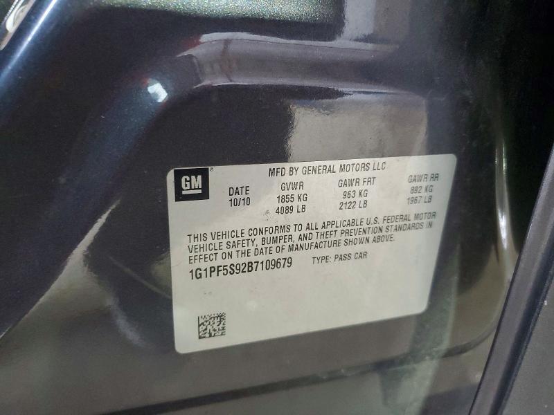 2011 Chevrolet Cruze lt