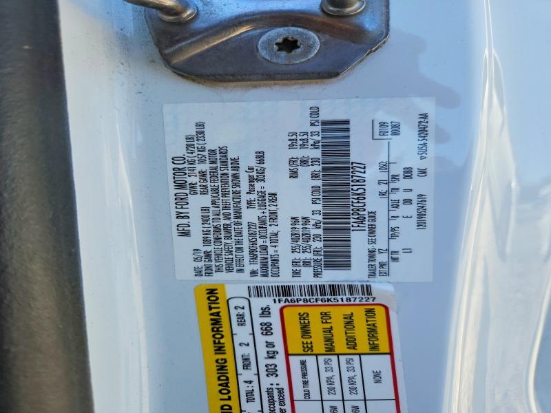 2019 Ford Mustang gt