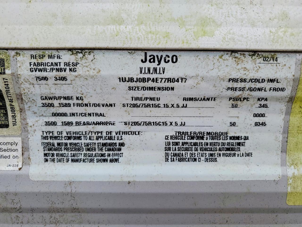 2014 Jayco JAY Flight Swift SER