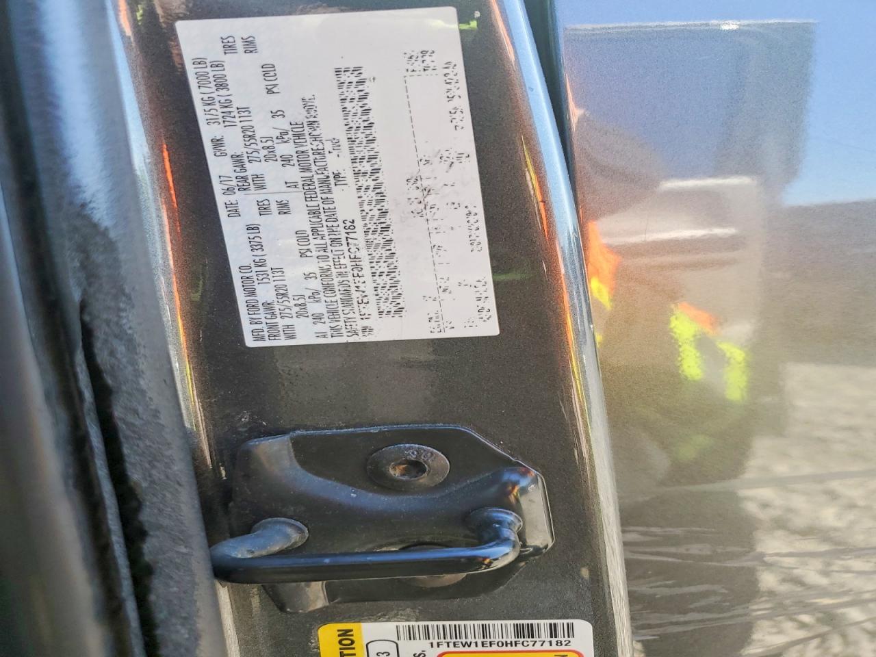 2017 Ford F150 Supercrew