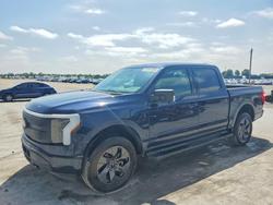 Salvage trucks for sale at Sikeston, MO auction: 2024 Ford F150 Lightning XLT