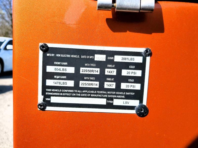 2021 HDK Golf Cart