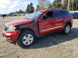 Jeep salvage cars for sale: 2011 Jeep Grand Cherokee Laredo