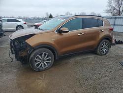 KIA salvage cars for sale: 2019 KIA Sportage ex