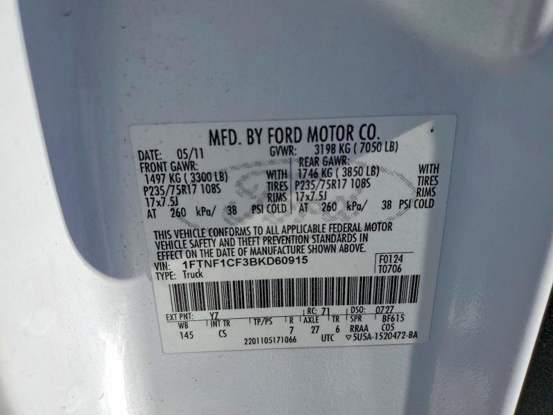 2011 Ford F150