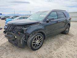 Ford salvage cars for sale: 2017 Ford Explorer Sport