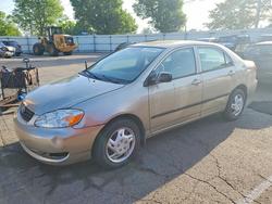 Toyota salvage cars for sale: 2007 Toyota Corolla ce