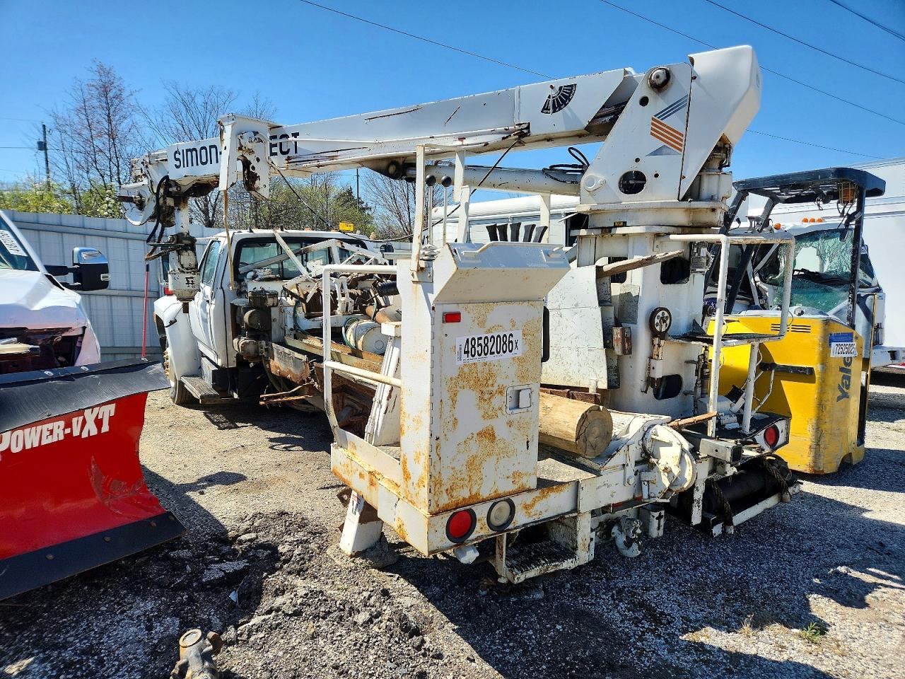 1992 Ford F700 Crane Truck