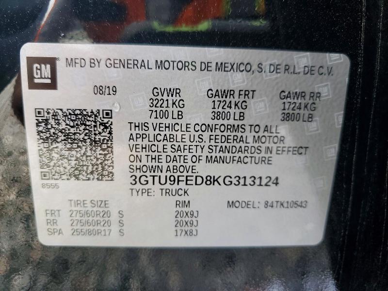 2019 GMC Sierra K1500 Denali