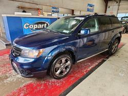 Dodge salvage cars for sale: 2015 Dodge Journey Crossroad