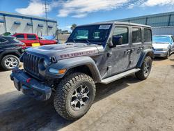 Jeep salvage cars for sale: 2018 Jeep Wrangler Unlimited Rubicon