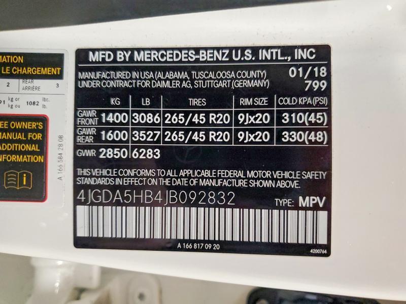 2018 Mercedes-Benz Gle 350 4matic