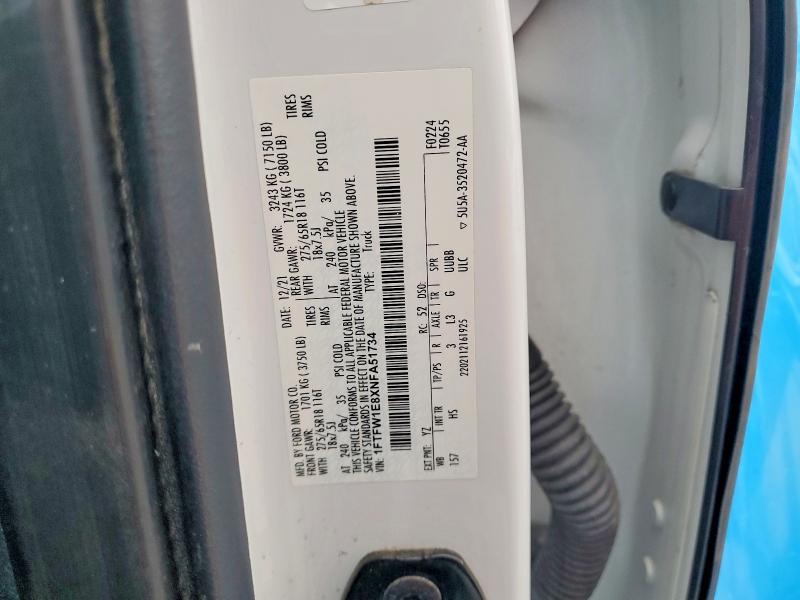 2022 Ford F150 Supercrew