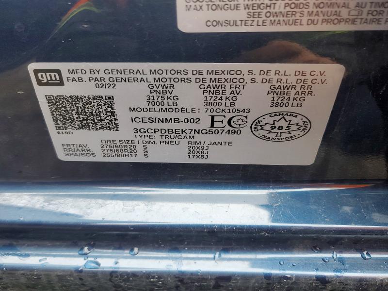 2022 Chevrolet Silverado K1500 Custom