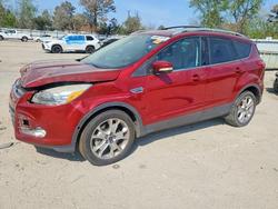 Salvage cars for sale from Copart Hampton, VA: 2014 Ford Escape Titanium