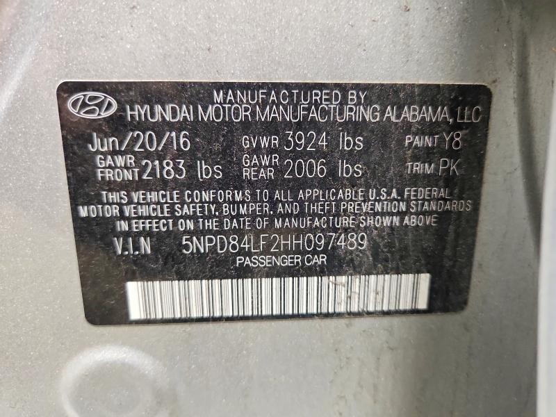 2017 Hyundai Elantra se