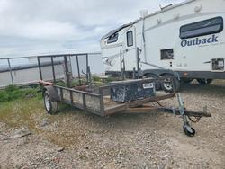 Salvage trucks for sale at Farr West, UT auction: 2010 Homemade Traile Trailers