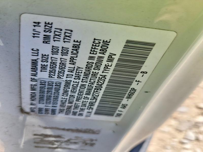 2015 Honda Odyssey lx