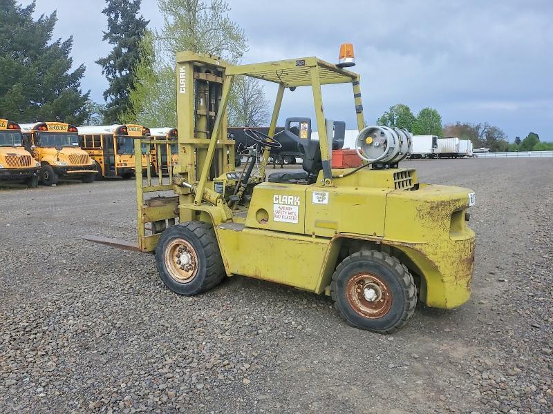 1980 Clark C500Y100 Forklift