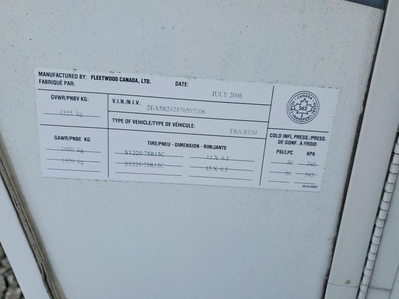 2007 Fleetwood Terry EX