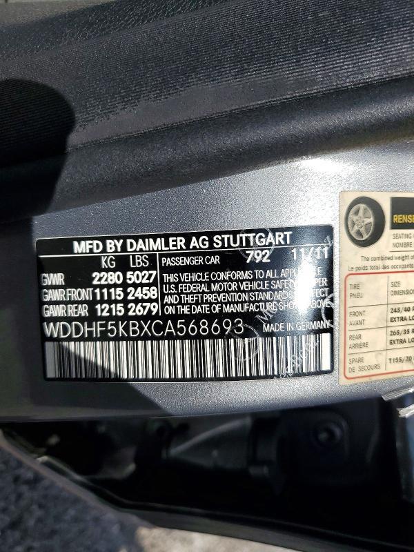 2012 Mercedes-Benz E 350