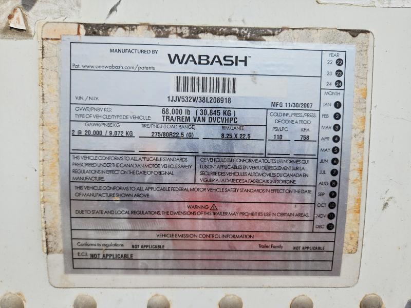 2008 Wabash Wabash National Corporation