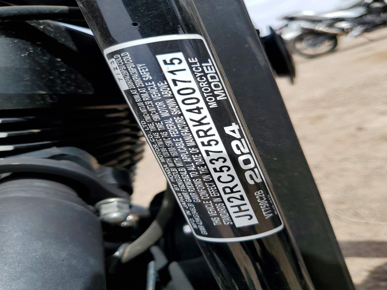 2024 Honda VT750 C2B