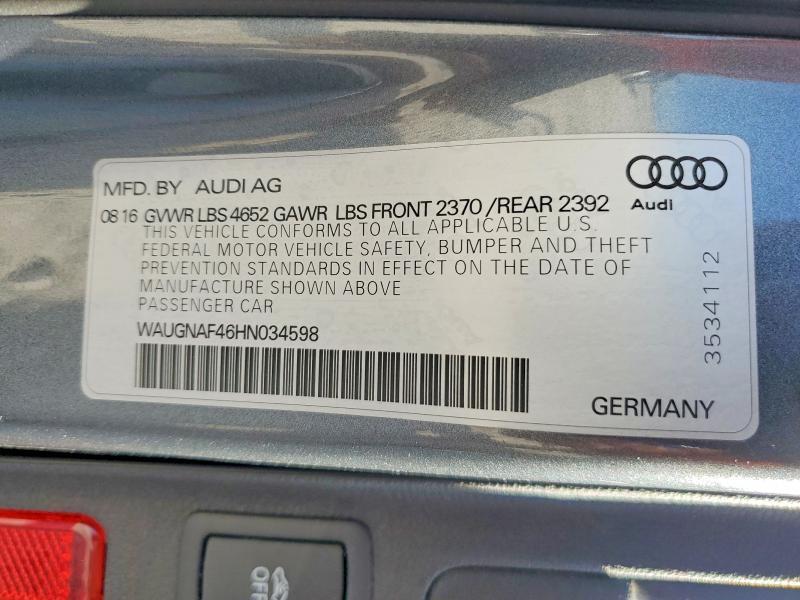 2017 Audi A4 Premium