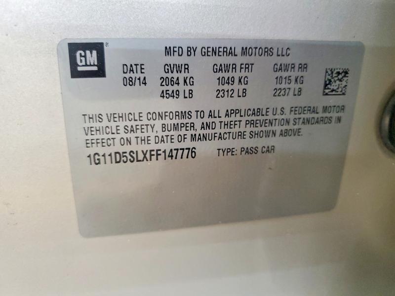 2015 Chevrolet Malibu 2LT