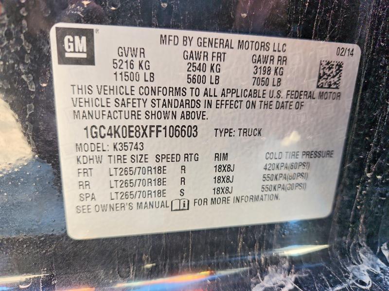 2015 Chevrolet Silverado K3500 LTZ