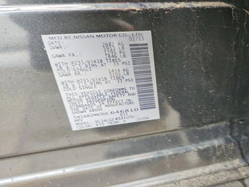 2013 Niss Pathfinder s