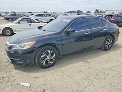 Honda salvage cars for sale: 2017 Honda Accord lx