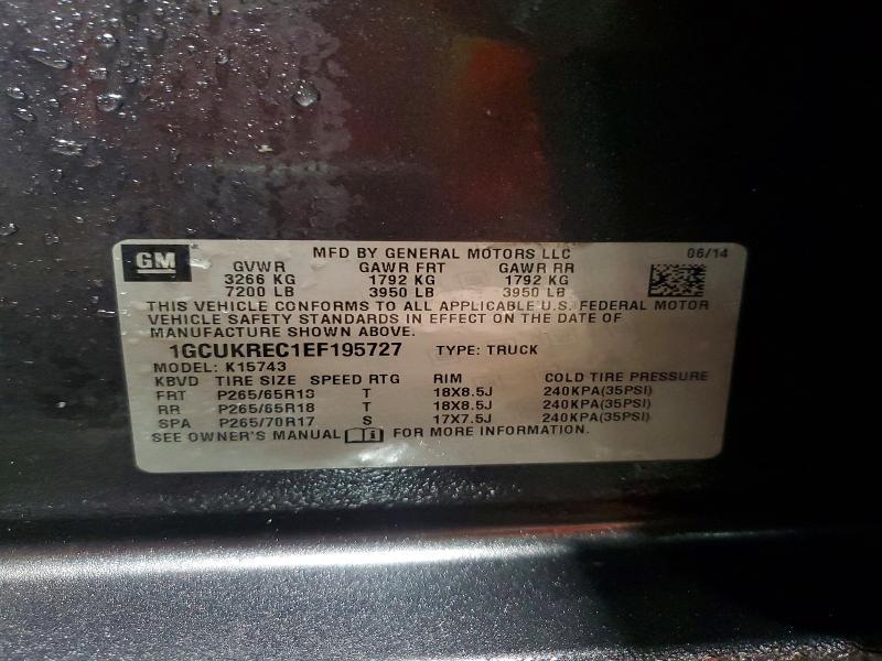 2014 Chevrolet Silverado K1500 LT