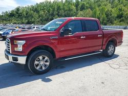 Ford salvage cars for sale: 2017 Ford F150 Supercrew