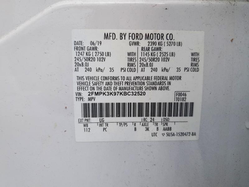 2019 Ford Edge Titanium