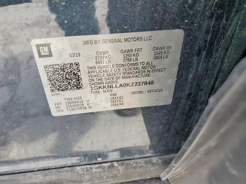 2019 GMC Acadia sle