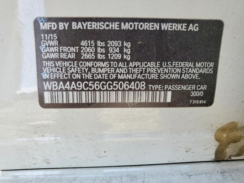 2016 BMW 428 i Gran Coupe Sulev