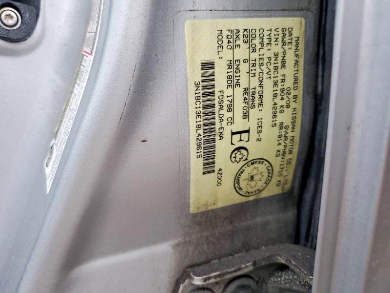 2008 Nissan Versa 1.8 s