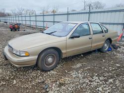 Chevrolet Caprice salvage cars for sale: 1996 Chevrolet Caprice Classic