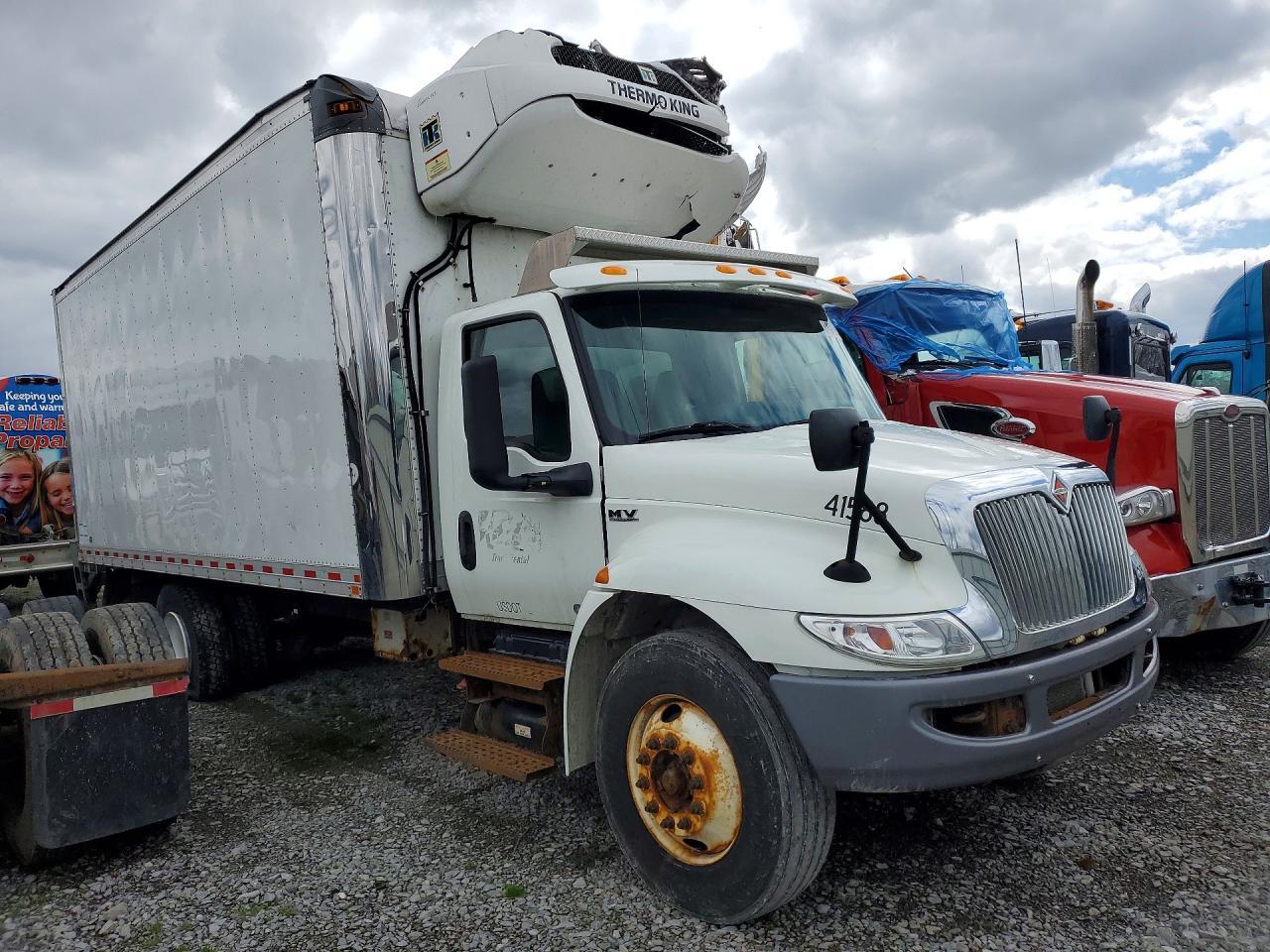 2021 International MV607 Refrigerated BOX Truck