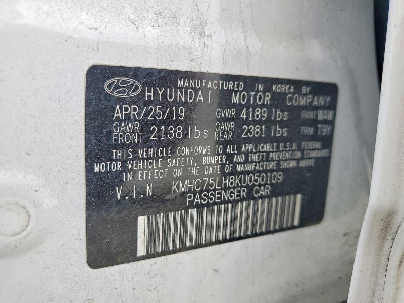 2019 Hyundai Ioniq Electric Base