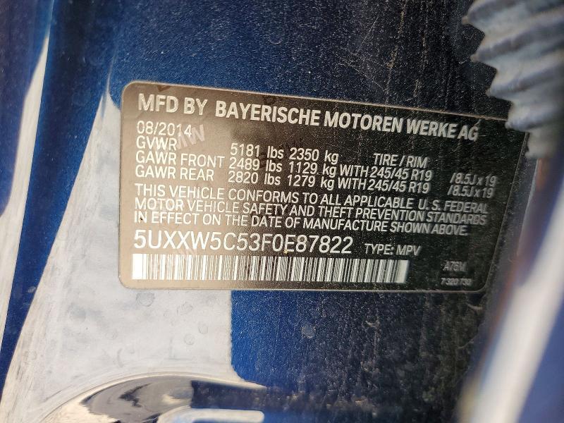 2015 BMW X4 Xdrive35i