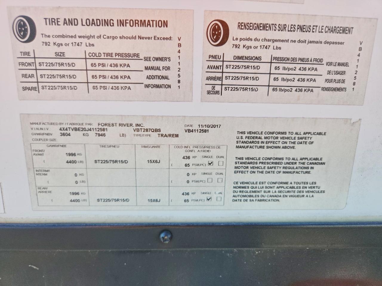 2018 Vibe By Forest River Trailers