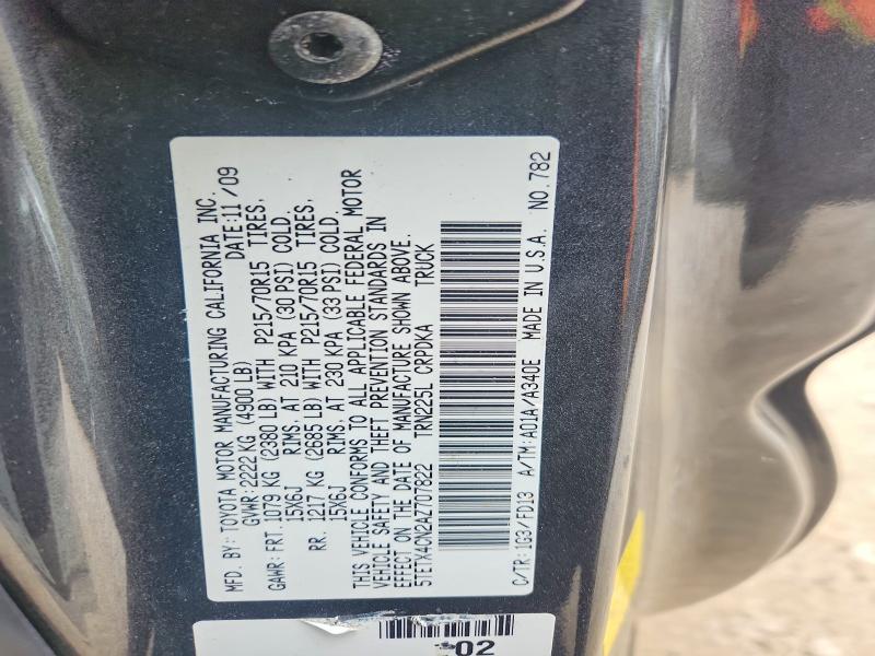 2010 Toyota Tacoma Access cab