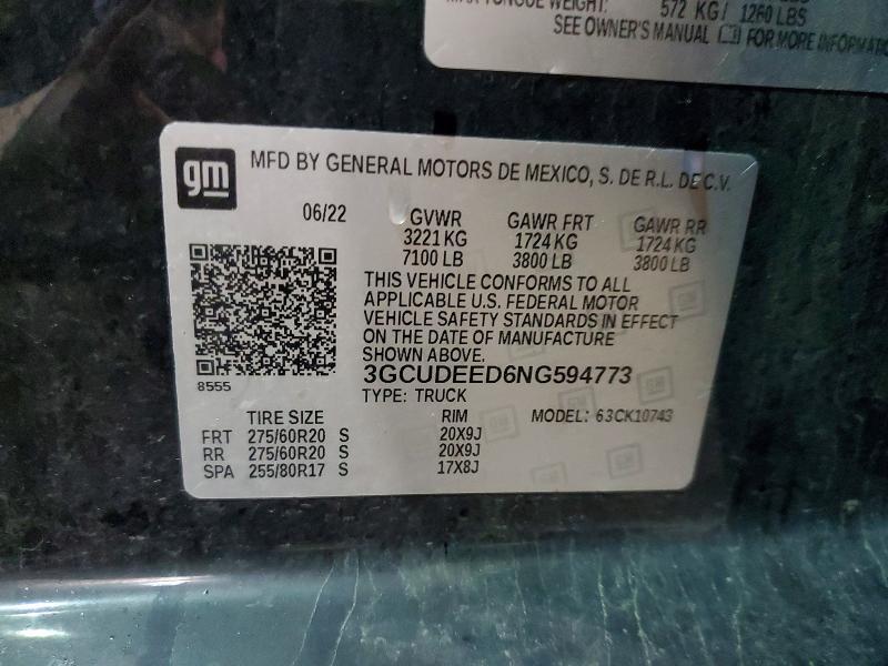 2022 Chevrolet Silverado K1500 RST