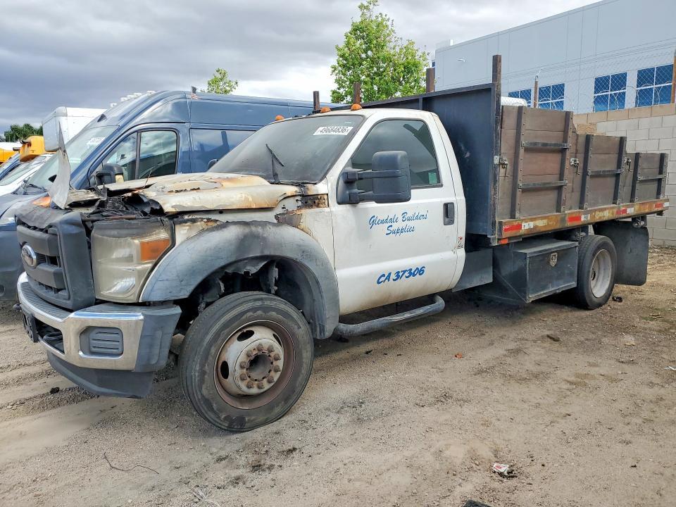 2012 Ford F550-dump Truck