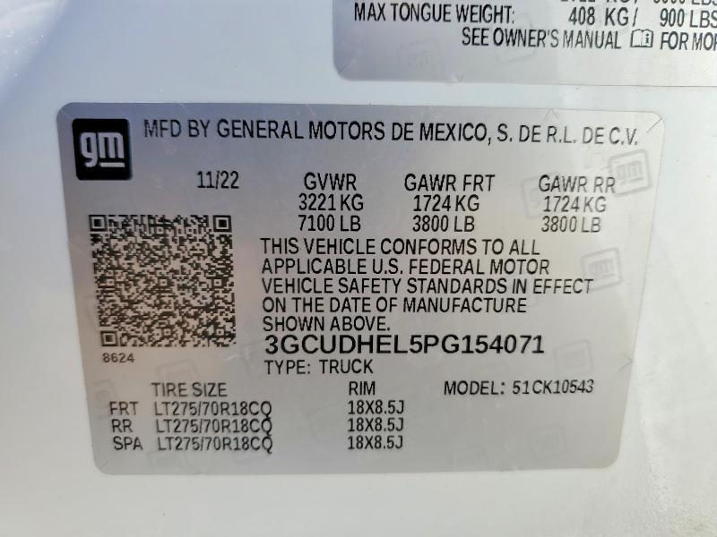 2023 Chevrolet Silverado K1500 ZR2