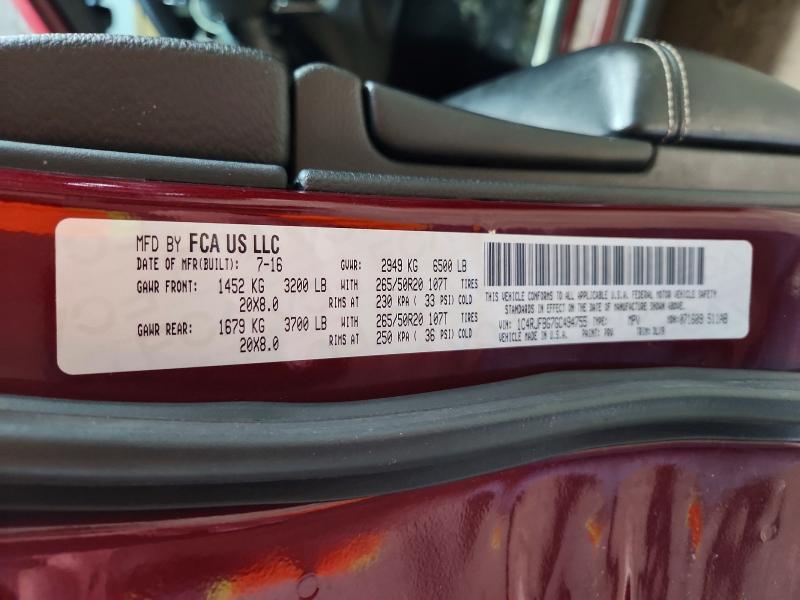 2016 Jeep Grand Cherokee Limited