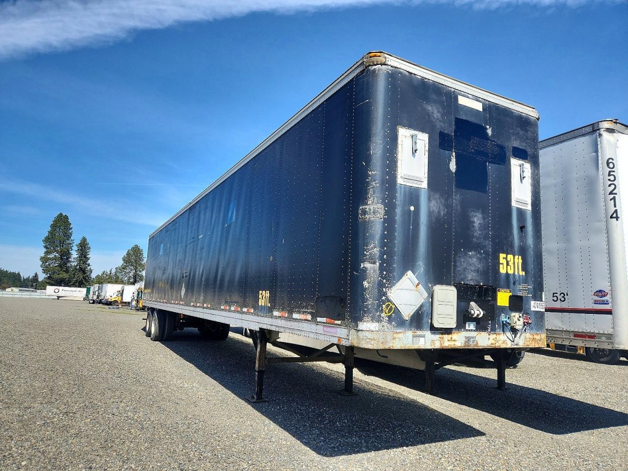 1995 Fruehauf DRY Van Trailer
